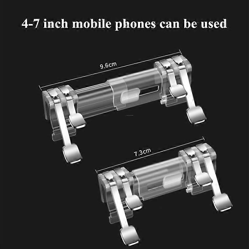 Mobile Phone Shooter Controller for Pubg Game Trigger Gamepad Fire Button Handle Gamepad Fire Button Aim Trigger Key Accessory