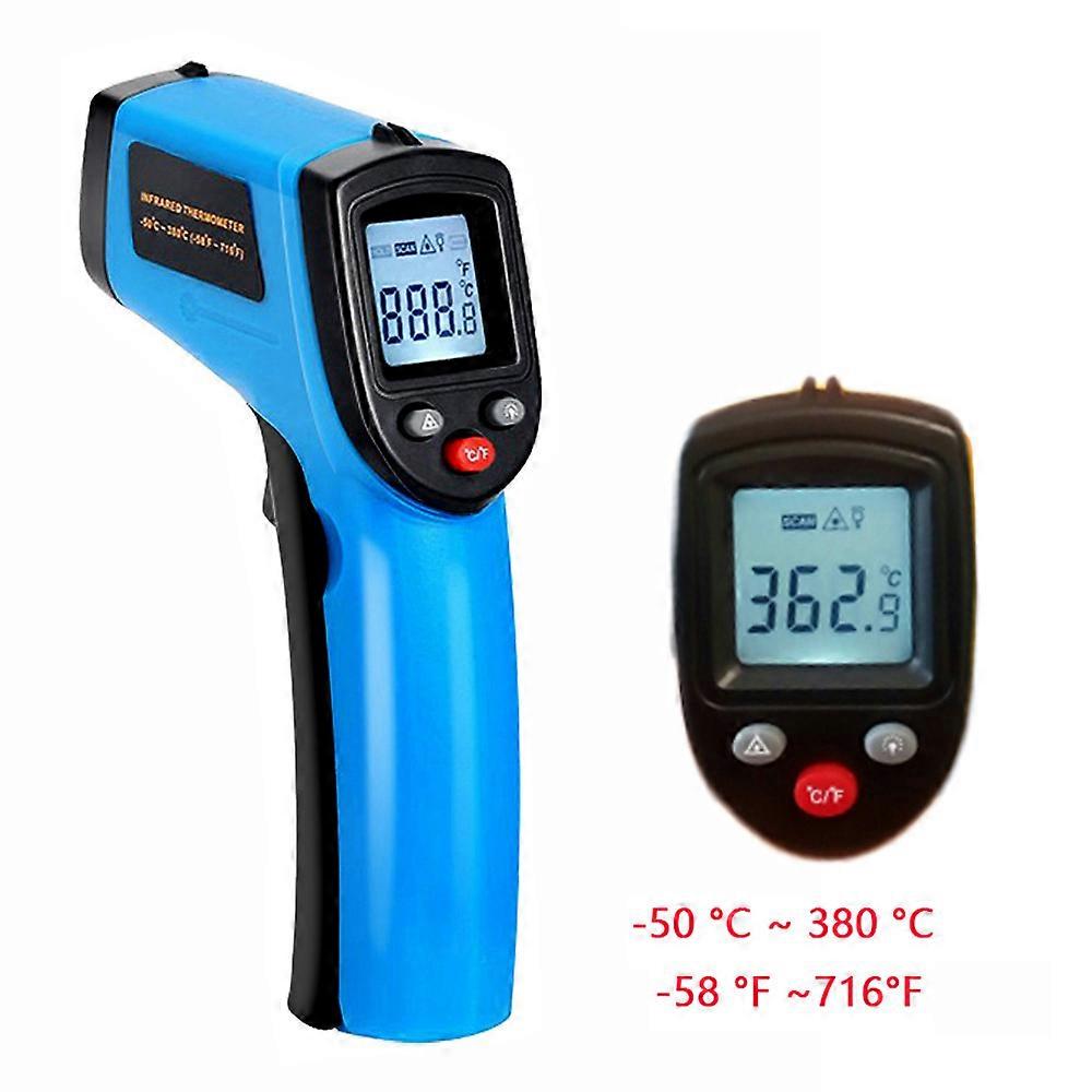Digital Infrared Laser Temperature Thermometer Non-Contact -50-600 LCD Display IR Infrared C/F Selection Surface Pyrometer Imag