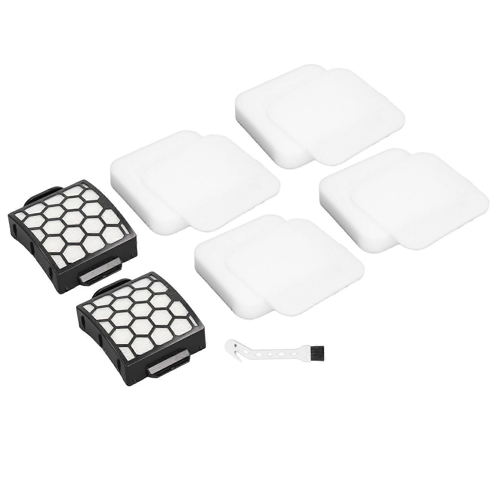 Vacuum Cleaner Replacement Filter Set Filter Elements with Brush for LA300 LA301 LA302 LA502