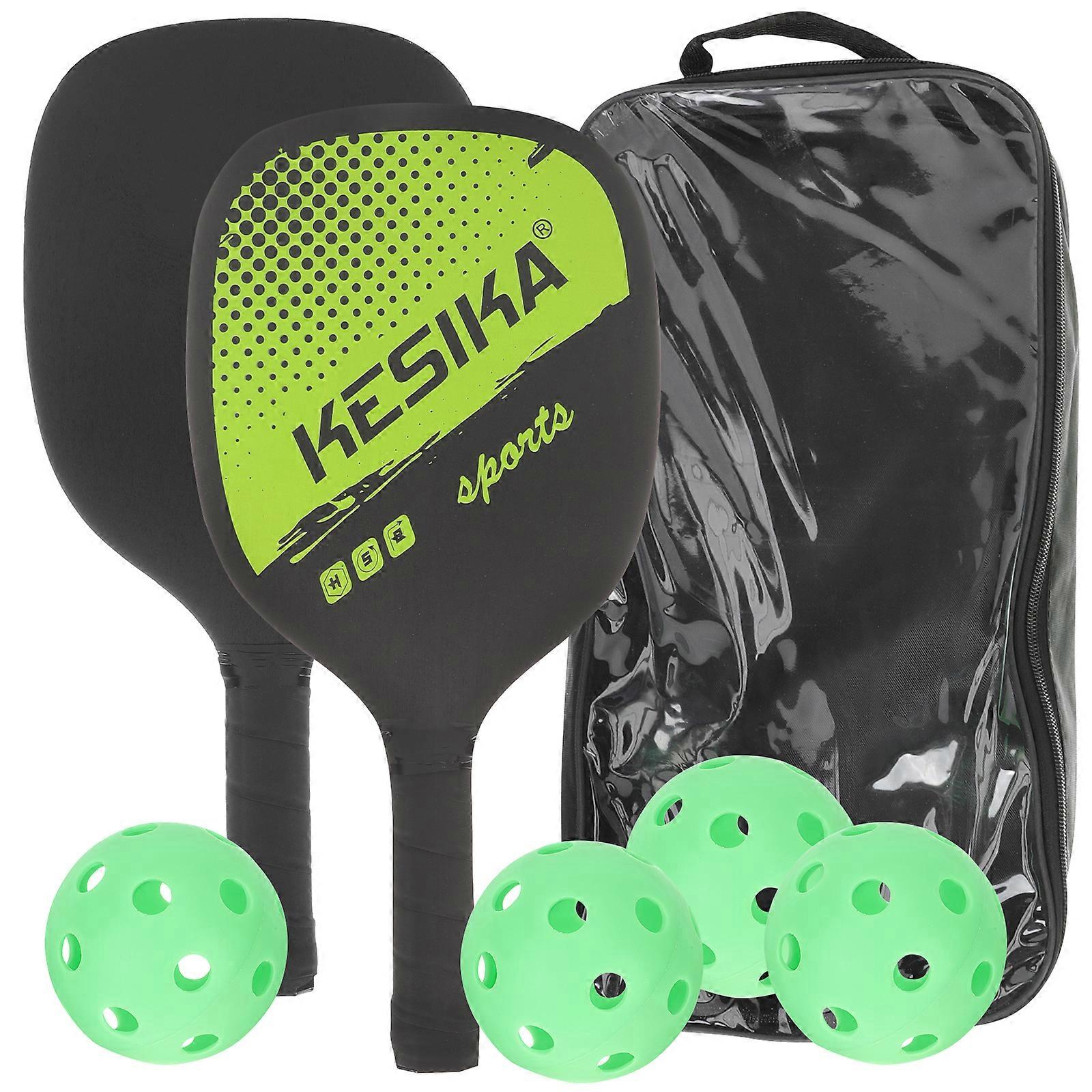 1 Set of Pickleball Racket Professional Pickleball Kit Creative Pickleball Paddles Interactive Playthings