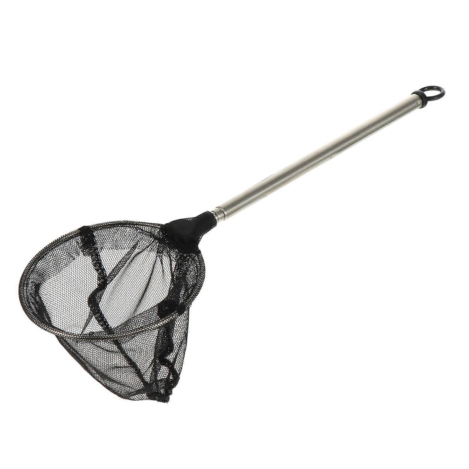 Telescopic Landing Net Portable Catch Release Net Folding Floating Fishing Net