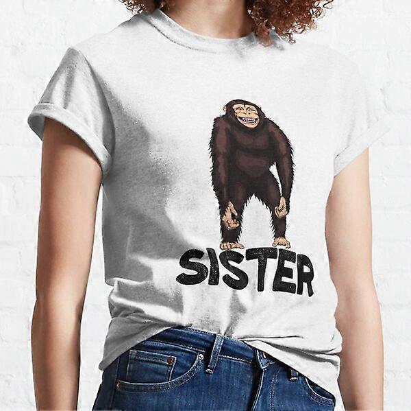 Monkey Sister Cimppanzee Classic póló-RK25913