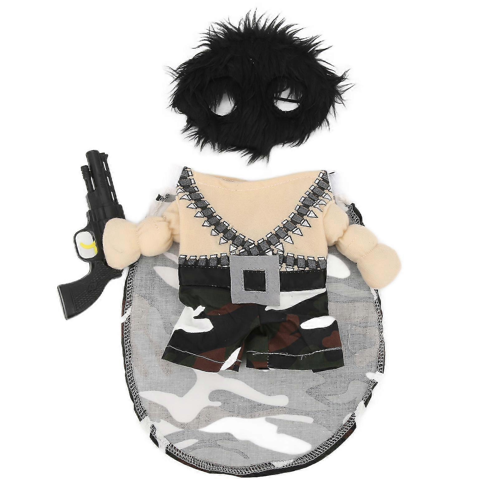 Funny Dog Clothes Upright Comfortable Soft and Fun Pet Clothes for Daily Use Holiday PartiesS