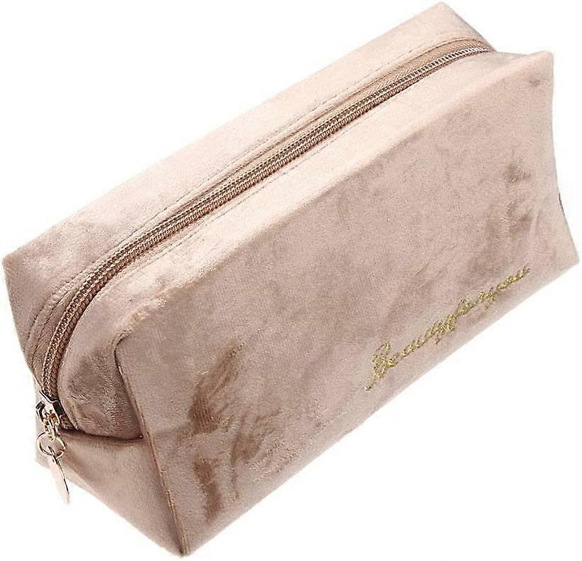Travel Makeup Bag Khaki