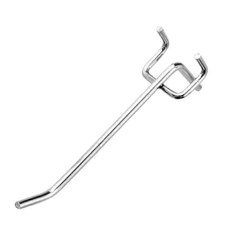 30Pcs Iron Hole Board Hooks Hole Board Shelf Hooks Supermarket Hole Board Hooks