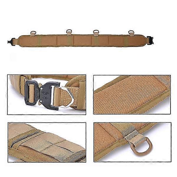 Men's Military Tactical Belt – Adjustable Quick Release Buckle, Nylon Webbing