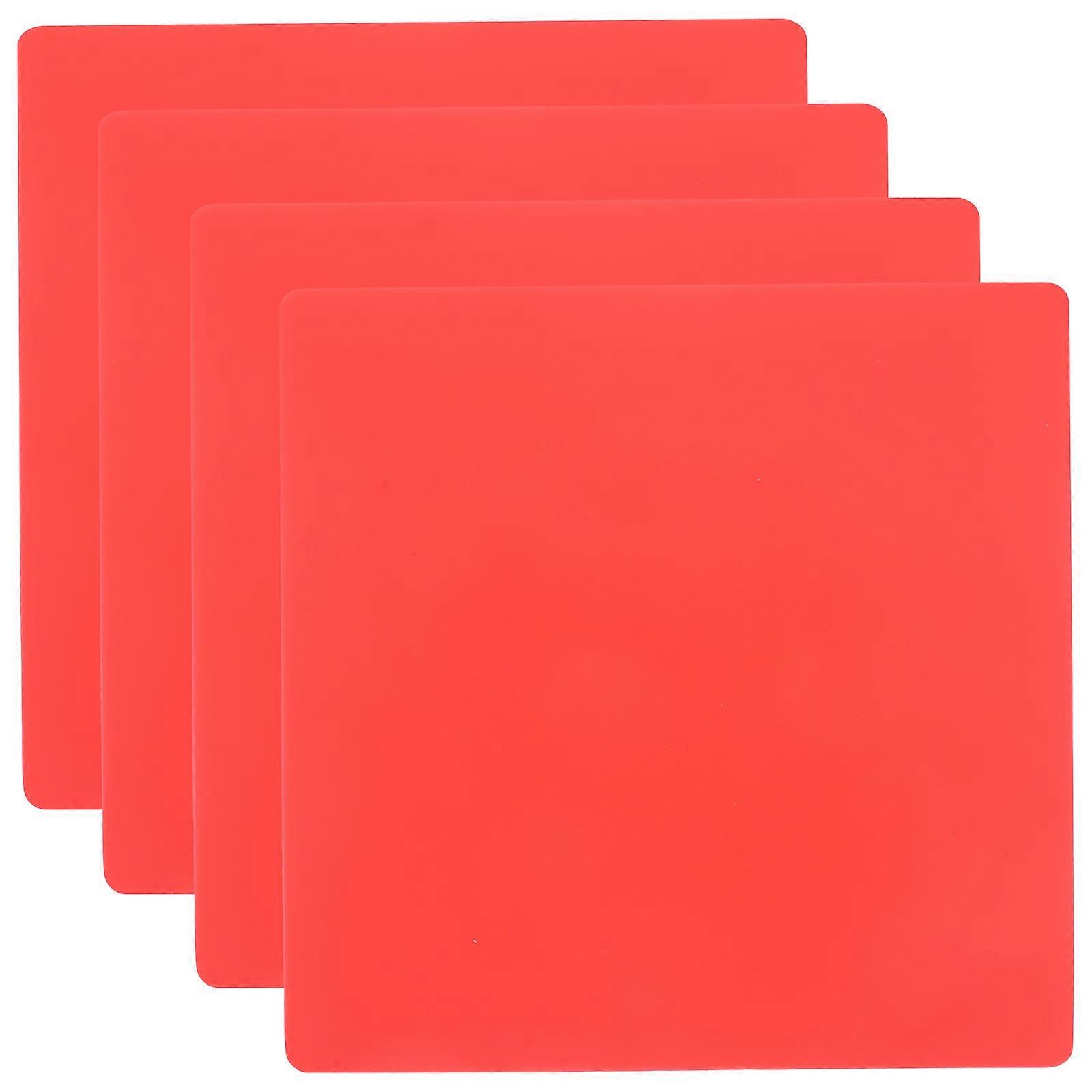 4Pcs Multi-functional Home Use Cup Cushions Tabletop Non-slip Insulation Cup Mats