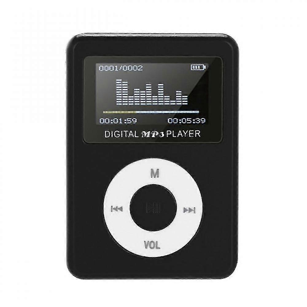 مشغل موسيقى MP3 ميني USB كليب مشغل MP3 شاشة LCD موسيقى رياضية ووكمان دعم 32gb مايكرو سد Tf C
