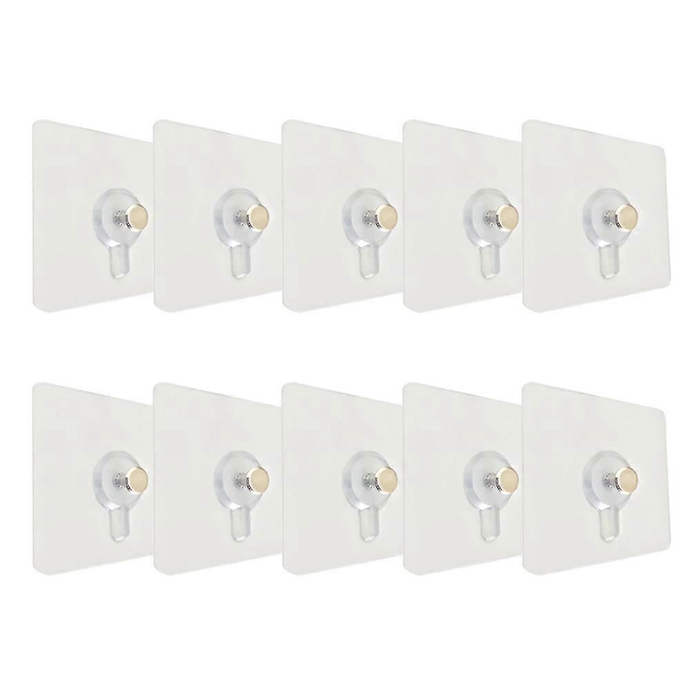 10 Pcs Ceiling Hanging Hook Framing Staples Photo Hanger Picture Hook Traceless Wall Hangers Without Nails