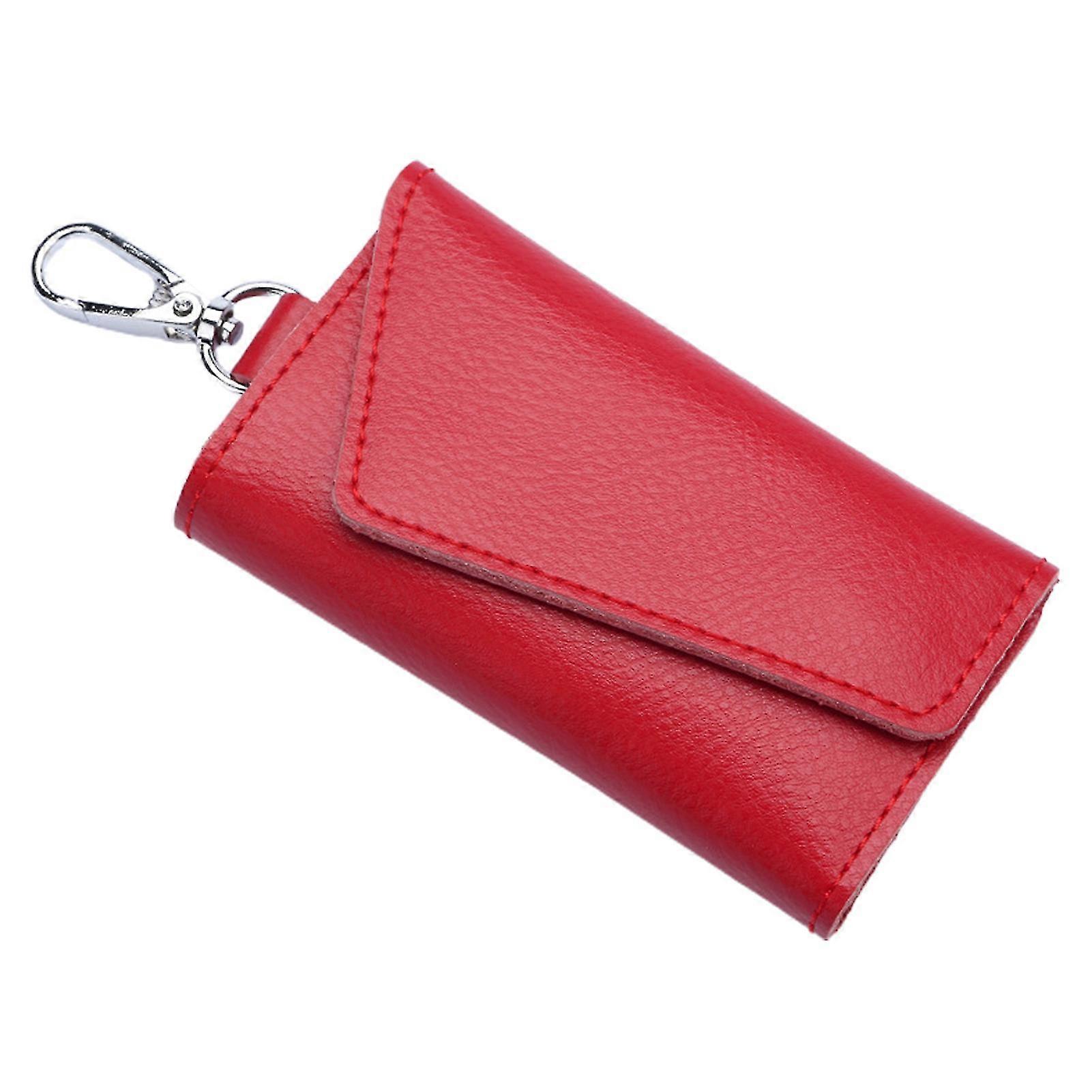 Lightweight With 6 Hooks For Men Women Multifunction Car Key Case Zipper Closure