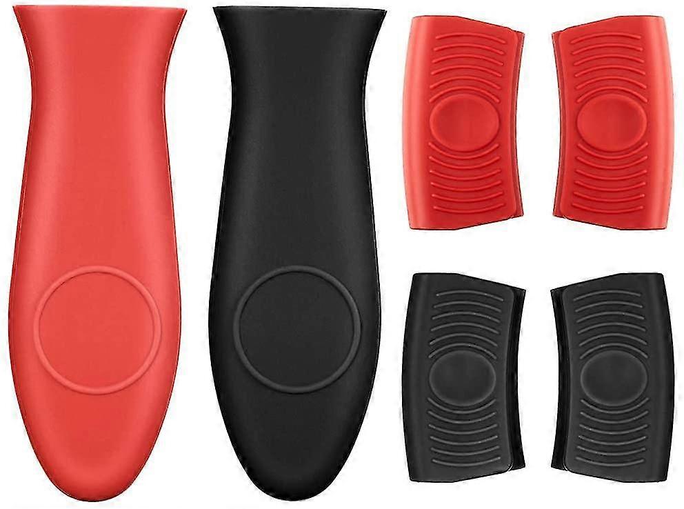 6-piece Silicone Non-slip Auxiliary Pot Handle