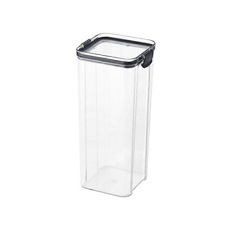 Moisture-proof Stackable Transparent Sealed Food Storage Jar Container with Lid JIKAIX