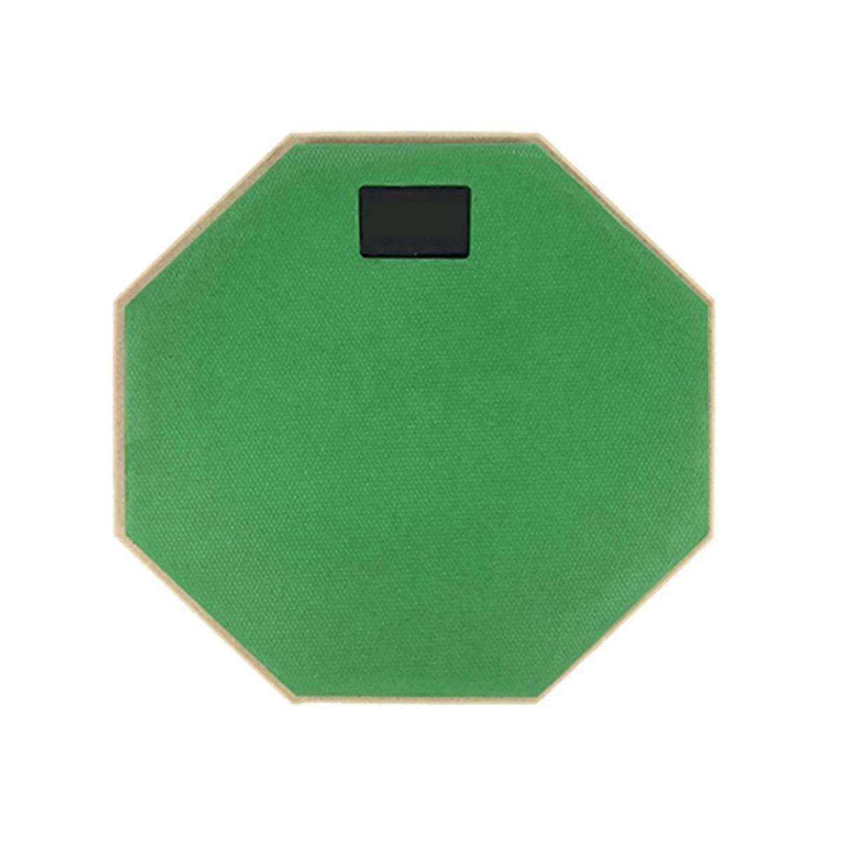 Practice Drum Pad For Drumming Double Sided Silent Practice Drum Pad Snare Practice Pad Green