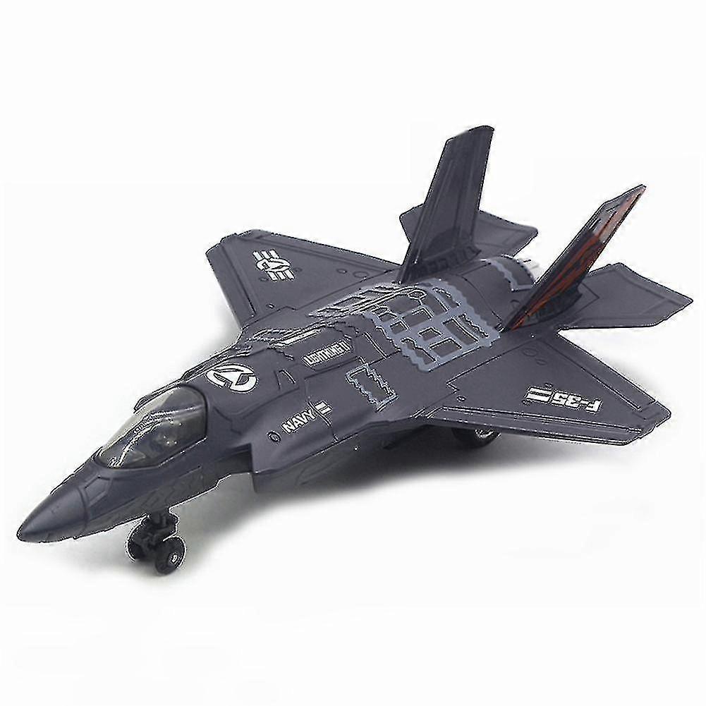 22CM Amerikaanse F35 Legering Fighter Simulation Aircraft Model Toy Car