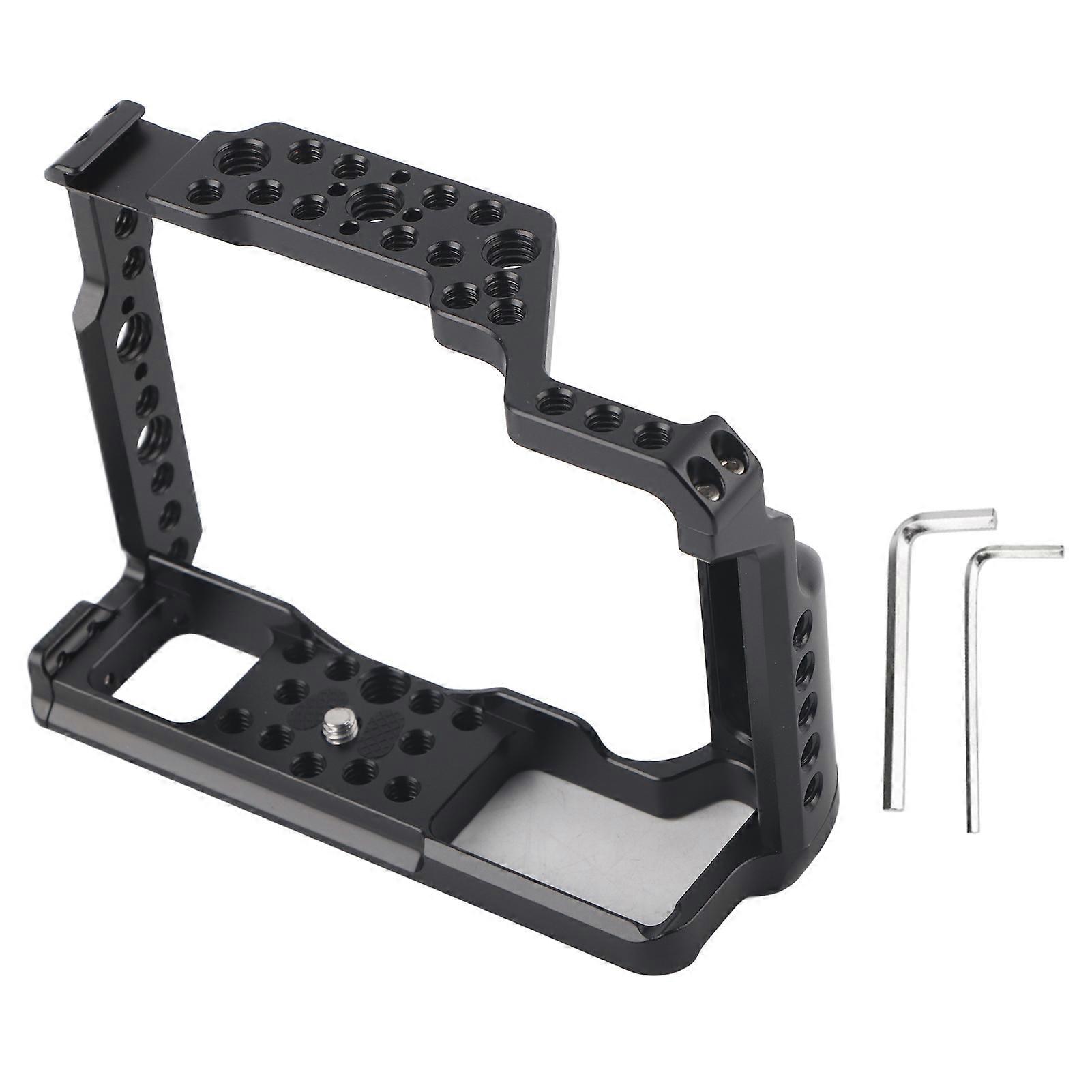 Aluminium Alloy Multi Holes Extension Cage Accessory for Fuji XT3 XT2 Mirrorless Camera