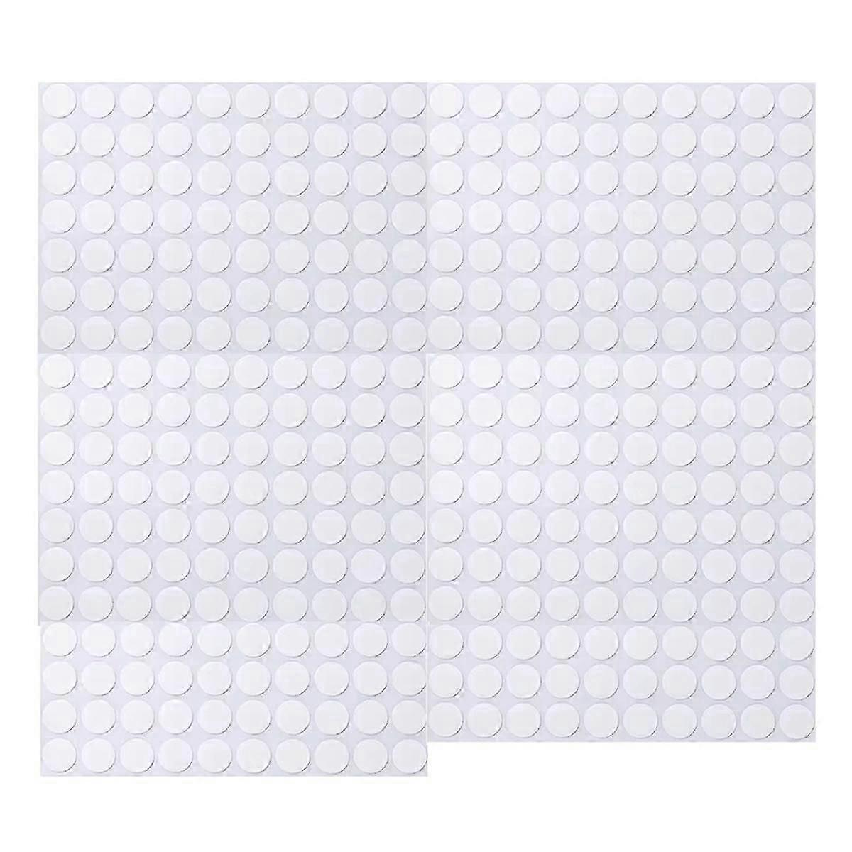 لاصق دائري لاصق على الوجهين مع شريط لاصق لاصق مقاوم للماء على الوجهين بقطر 20x0.5 مم