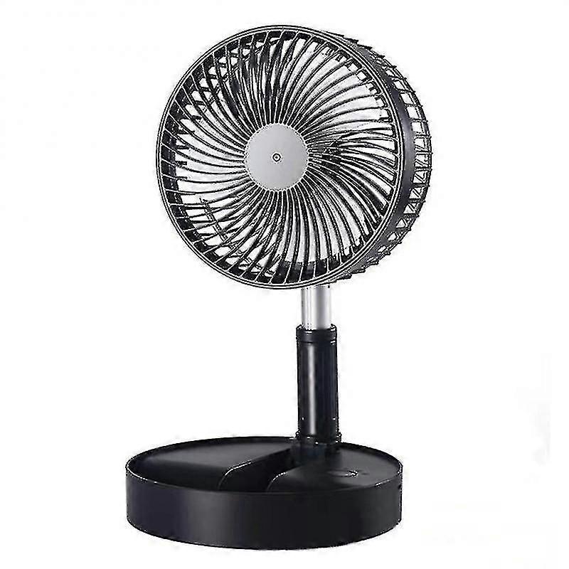 Folding Telescopic Fan Portable Usb Charging Desktop Mini Summer Mute Silent Adjustable Vertical