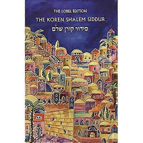 Koren Shalem Siddur con pestañas, Compact, Emanuel