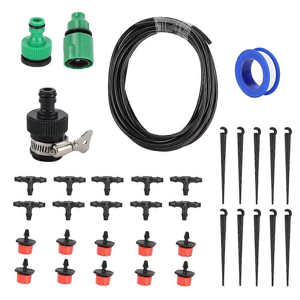 Micro Drip Automatic Water Spray Nozzle Garden Irrigation System Watering Kit (#1)