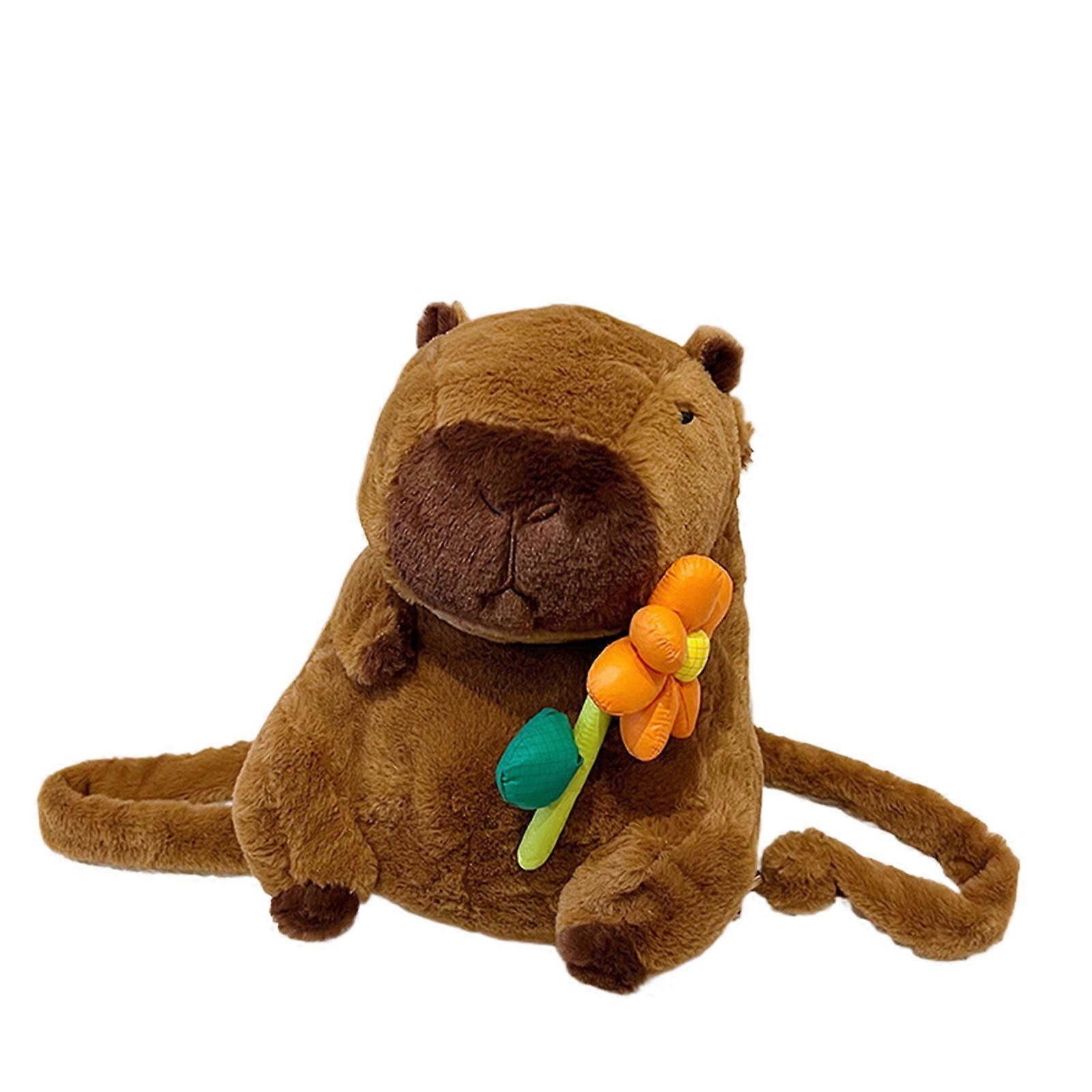 Practical Capybara Shoulder Bag and Backpack with Adjustable Strap Comfortable School Bags for Various Occasion
