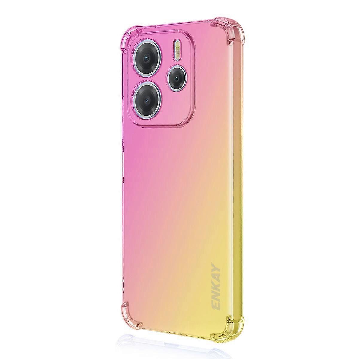 ENKAY Gradient Color TPU Case For Redmi Note 14 Pro 4G