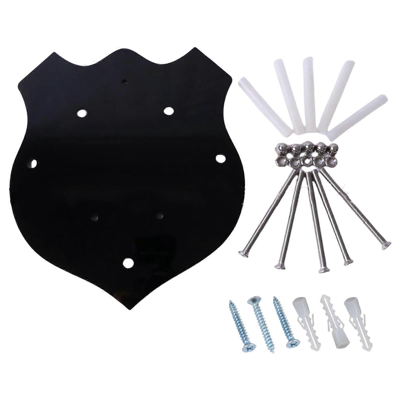 Multipurpose Adjustable Length Compatible Swords Display Stand Sturdy Wall Mounted Holder Accessory for Home Use