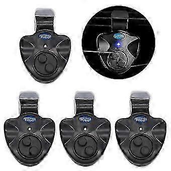 4pcs Electronic Fishing Bite Alarm with Sound LED Lights Indicator Fish Bite Alarms