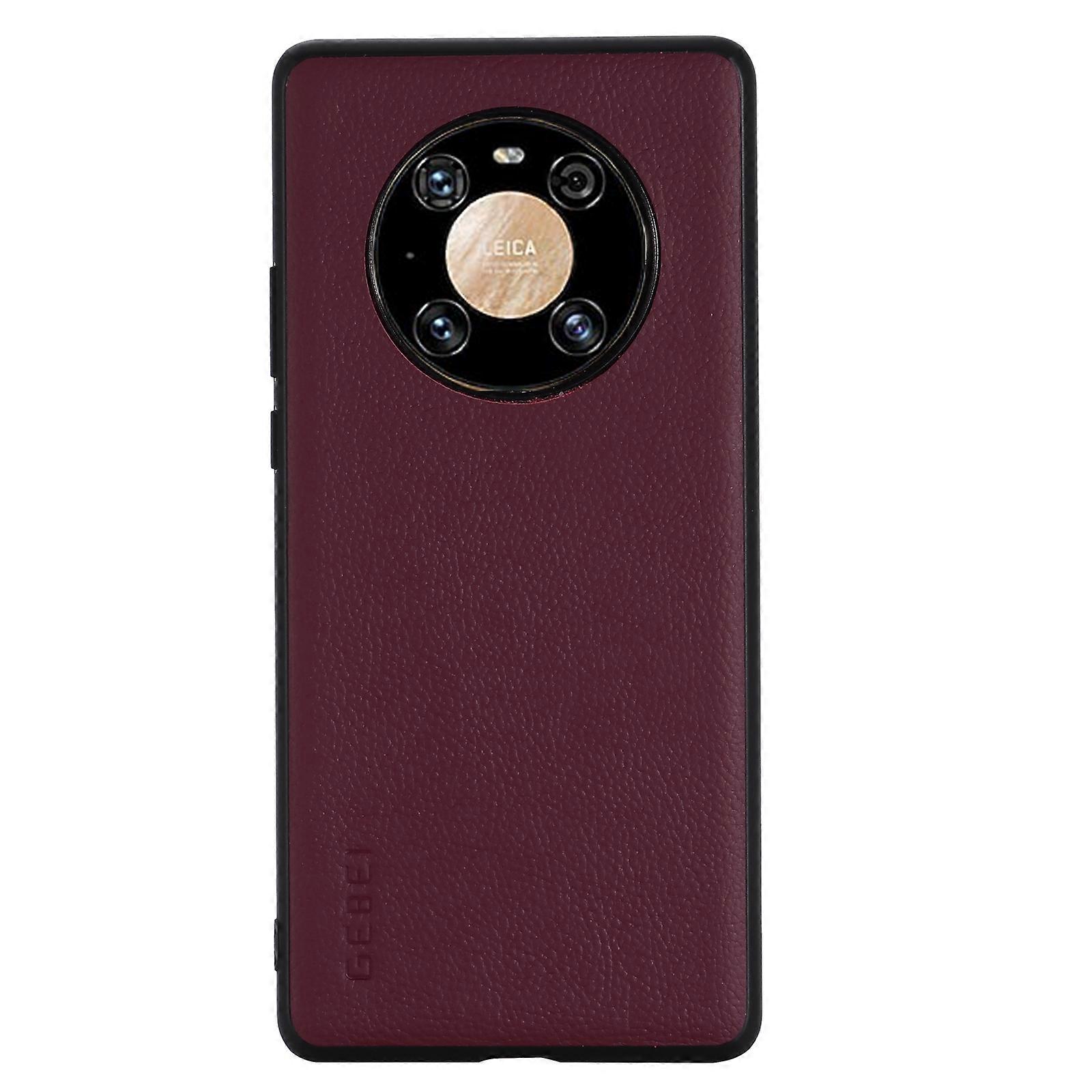 For Huawei Mate 40 Pro GEBEI Full-coverage Shockproof Leather Protective Case