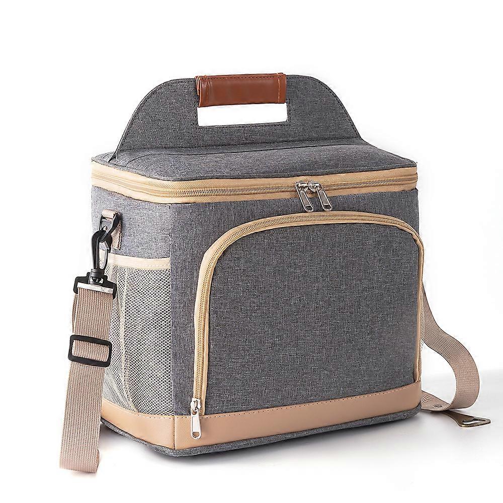 Foldable Insulated Lunch Box for Outdoor Activities Large Size