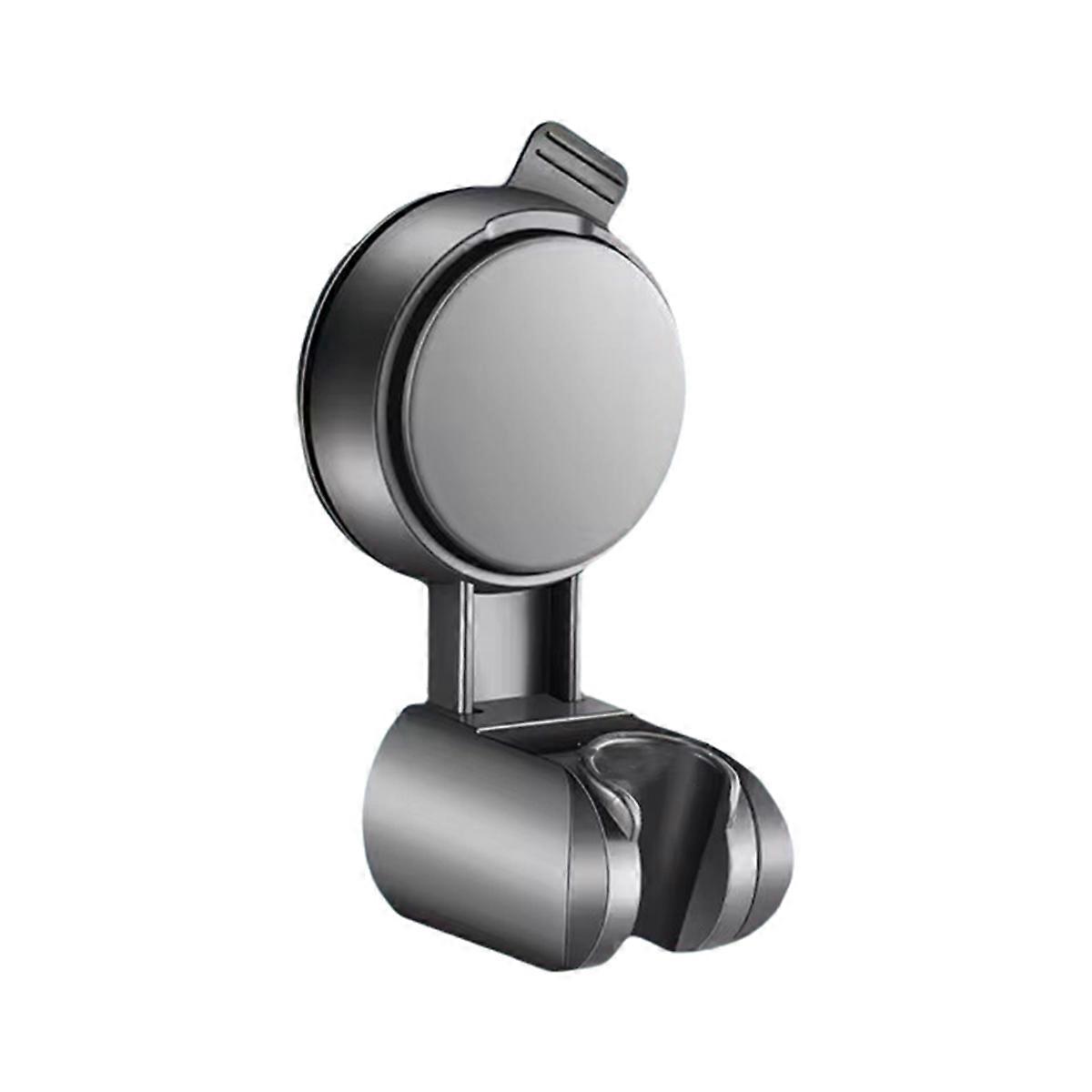 New Unique Horizontal Setting,Suction Cup Handheld Shower Holder ,Large Shower Supports,Wall Mounted Silver