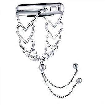 Bracelet for Apple Watch Band 42/44/45mm  Women, Stainless Steel Dressy Replacement Strap for Iwatch SE & Series 8 7 6 5 4 3 2 1
