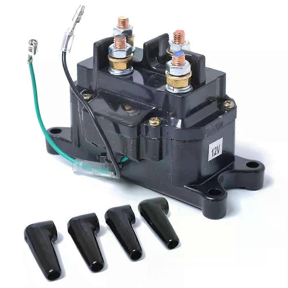 Contactor Switch Solenoid Relay 12V 250A ATV For 2000 To 3000LB Winches With OEM Terminal Relay: 63070 62135