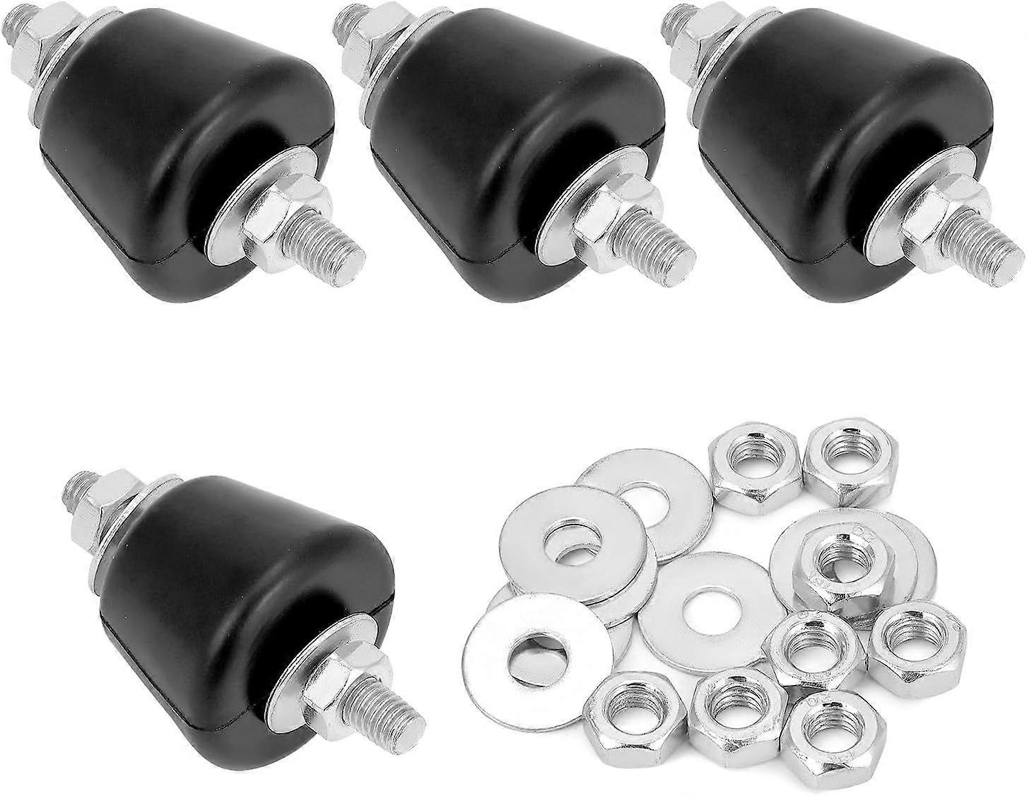 Pieces Silent Block Air Conditioning Vibration Damper, Rubber Air Conditioning Feet for Reversible Air Conditioner Wall Mount