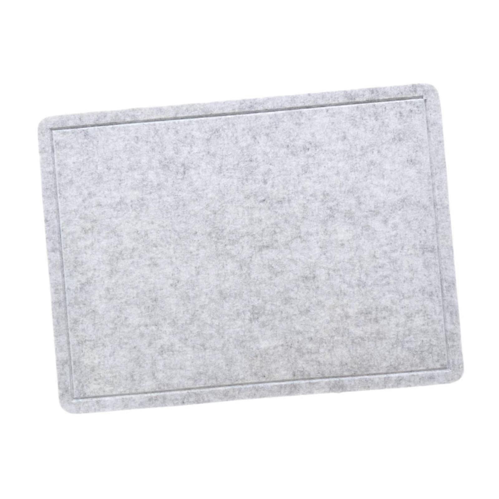 Faltbares Filz-Puzzlebrett Puzzle-Zubehör-Puzzle-Matte für Party Indoor Geschenk grau 40cmx60cm