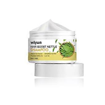 Hair Boost Nettle Shampoo  Deep Cleansing, Moisturizing & Anti-Hair Fall Formula with Ginger Extract, Vitamin E & Glycerin for Thicker, Shinier, Healt