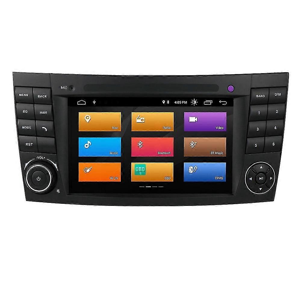 For W211 2002-2009 Android 10 Core Car Media Player Radio Gps Wifi Bluetooth Steering Wheel Control