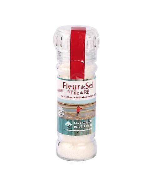 Fleur de sel in refillable salt mill - 80g Les Sauniers de l'Ile de Ré
