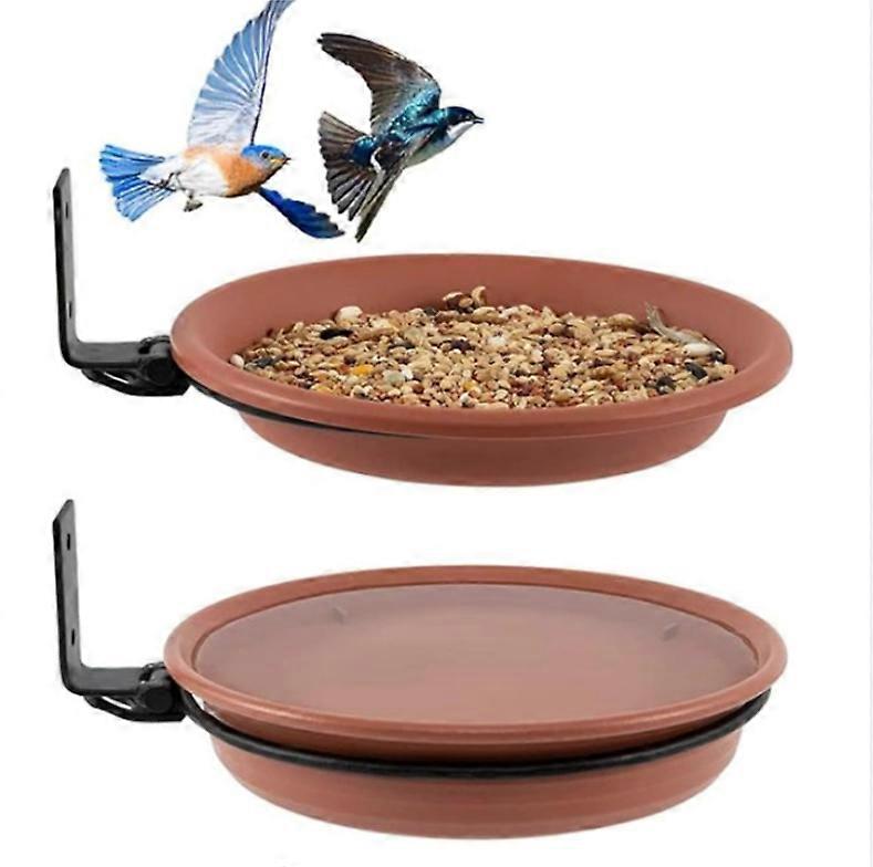 Bird Trays Tree Mounted for Bird Feeder, Tree Mounted Bird Bath Bowl