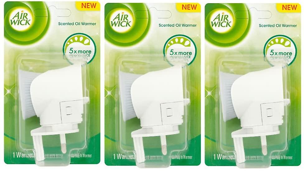3 x Air Wick Sähköpistoke ilmanraikastimen diffuusorikone/yksikkö/laite