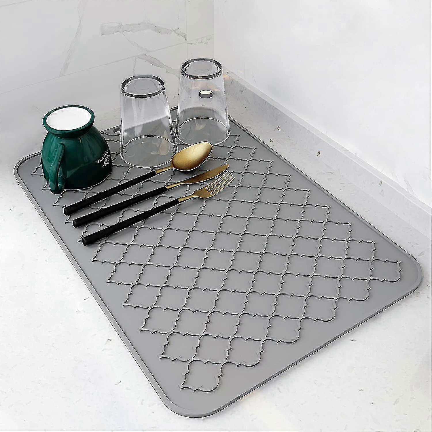 Gray Heat Resistant Mat Kitchen Accessories 60*40cm Walkbee 1049 B