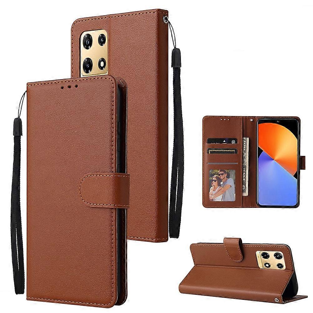 3 Card Slots Multifunctional Leather Phone Case
