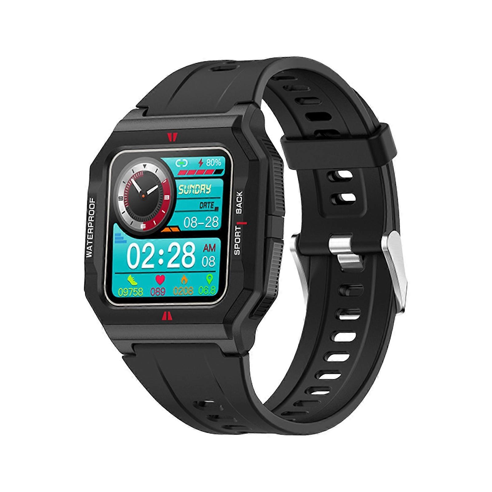 1.3 Inch Screen Custom Dial With Multiple Sports Modes Message Reminder Long Battery Life IP68 Waterproofs Smartwatch PUW1131