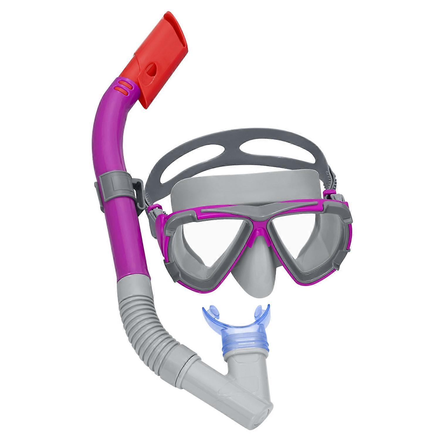 Set de buceo morado Bestway 24029