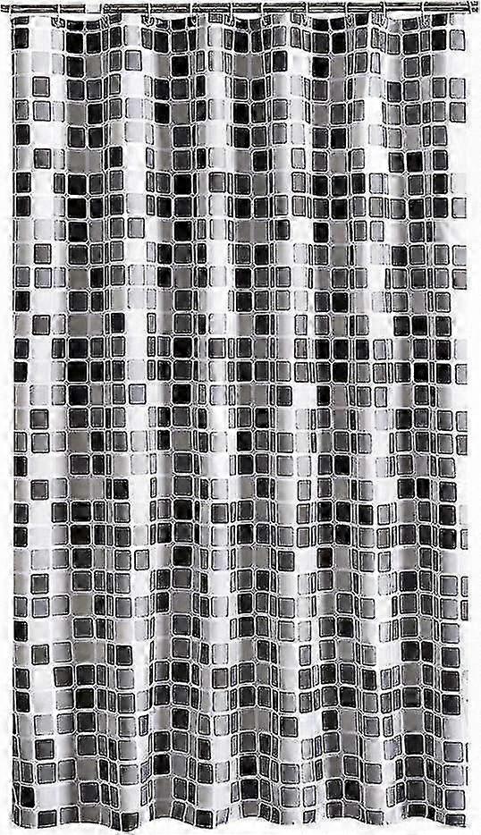 200 x 220 cm Shower Curtain - Mold Resistant, Antibacterial, Water Repellent Bath Liner - Soft Polyester Fabric