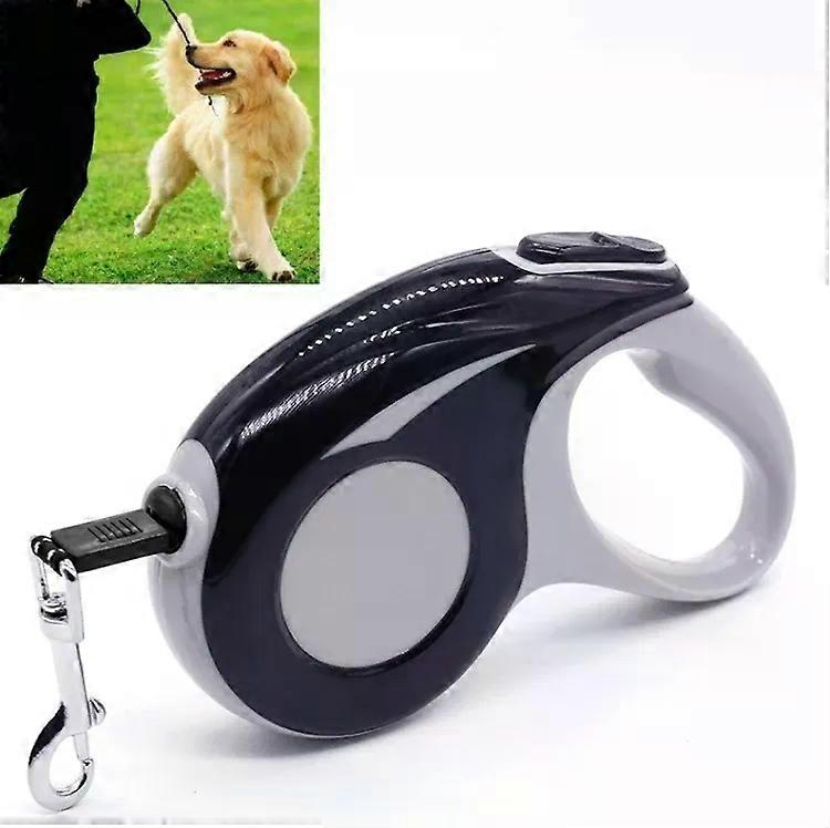 Retractable Dog Leash-3m Automatic Traction Rope,Black Black