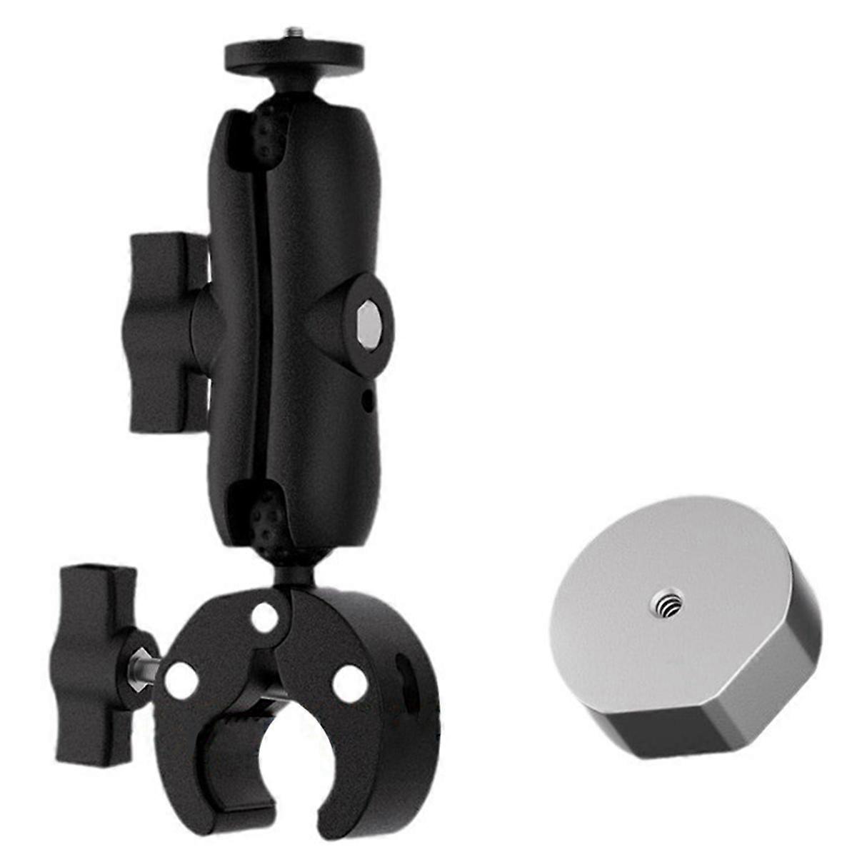 For Mini Pole Mount Clamp RV Mount Compatible with Pipe Adapter for Pole Mount on Car RV Ladder