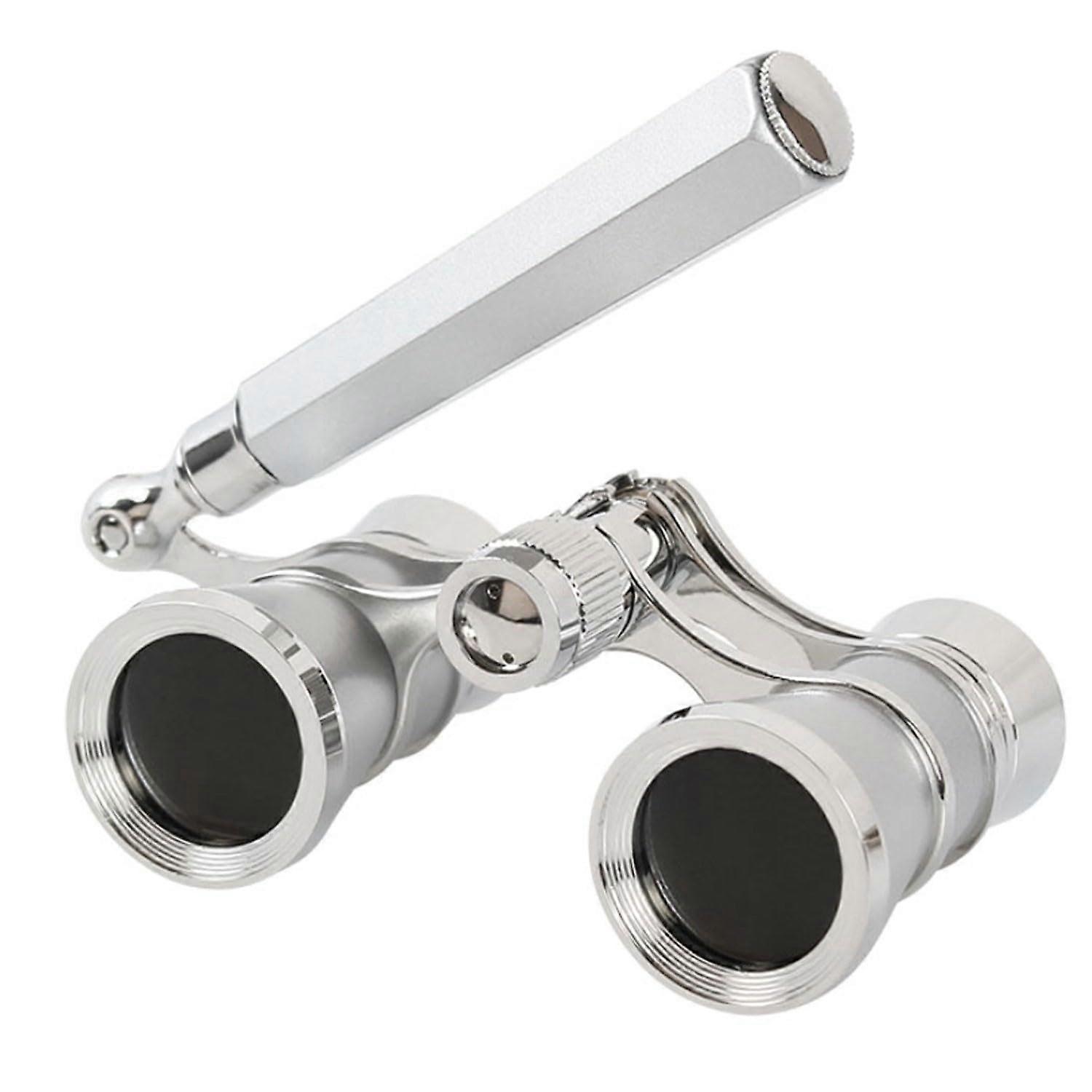 Mini Binoculars 3X25 for Adults Portable Telescope for Concerts and Plays, Size 5, Color B