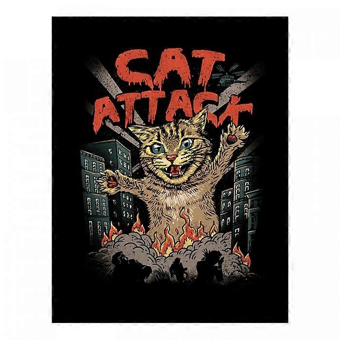 Vincent Trinidad Cat Attack Plaque