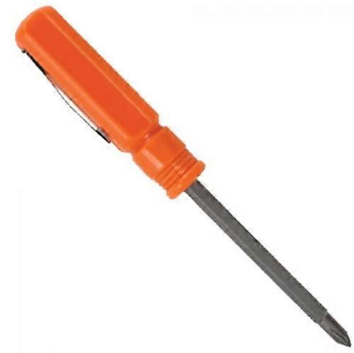 2-In-1 Orange Screwdriver Set, 5 Pack Pocket Size Tool for Precision Repairs, Compact and Lightweight Design