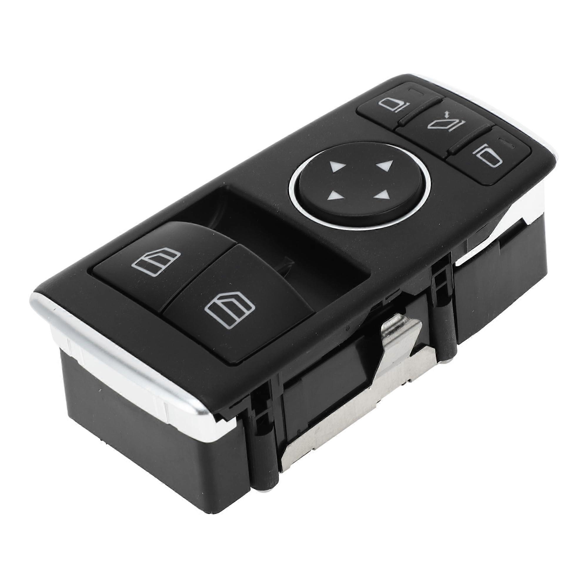 Power Window Switch No.1729056900 Window Control Switch for MercedesBenz C250 C350 C63 AMG Plastic Black